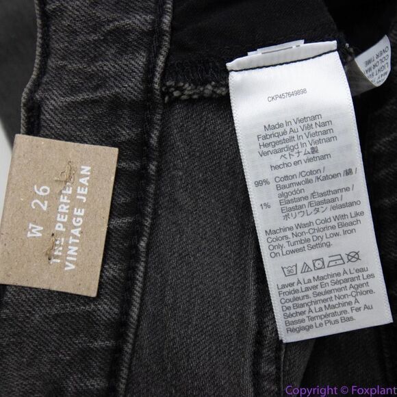 NEW Madewell Perfect Vintage Jean‎ in Cosner Wash: Knee-Rip Edition, 26 - Picture 16 of 16